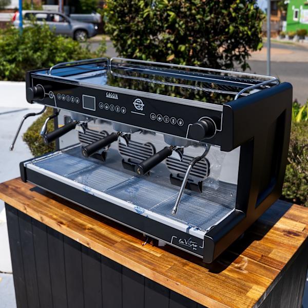 Brand New Gaggia La Vetro PRO – 3 Group – Tall Cup – Black - Image 9