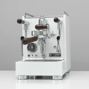 Torre Luigino TSP MT White with Wood and Joystick Coffee Machine