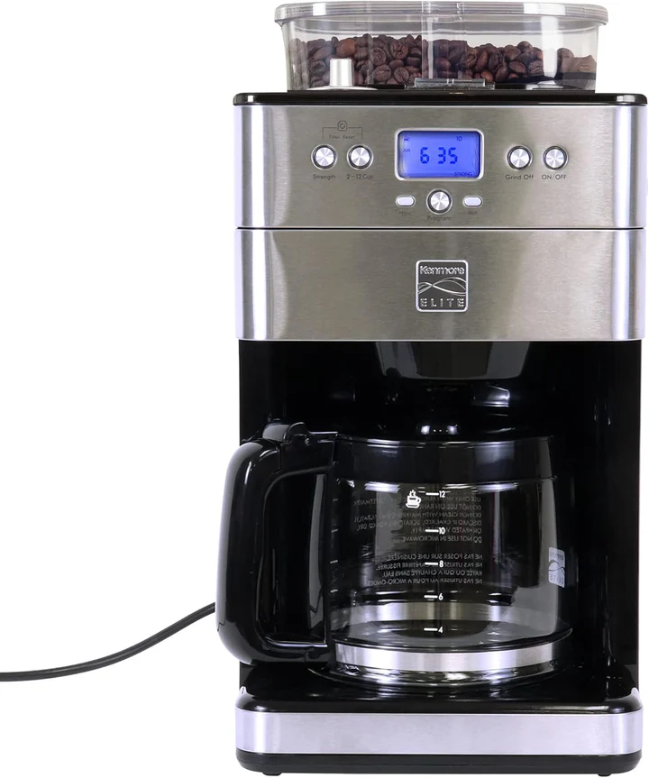 Kenmore Elite Grind & Brew Drip Coffee Maker With Burr Grinder