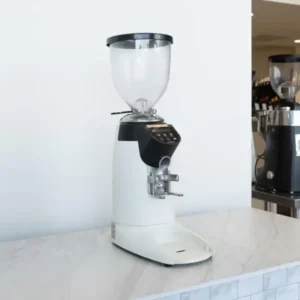 Compak E8 In White Coffee Grinder